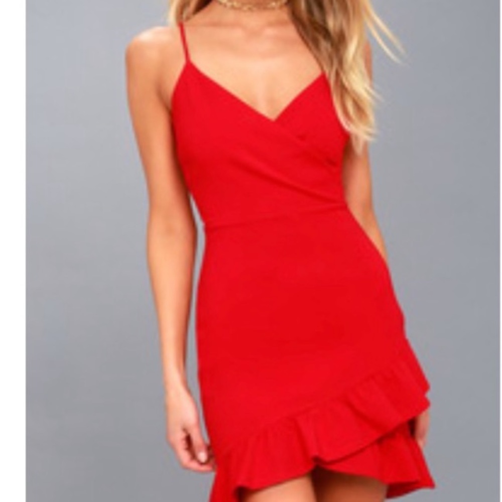 NWT Lulus sealed with a kiss dress